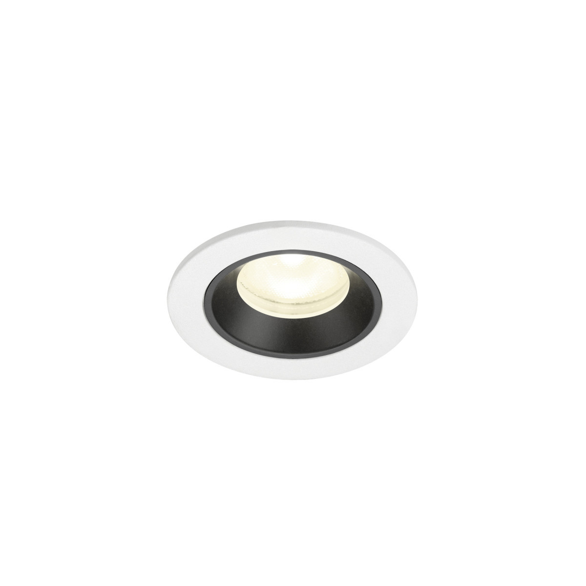 SLV NUMINOS Numinos® XS, white/black recessed ceiling light 4000 K 55°
