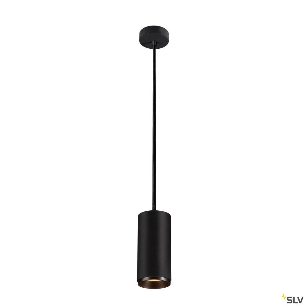 SLV NUMINOS Numinos® PD dali L, indoor led pendellamp zwart/zwart 2700 K 36°