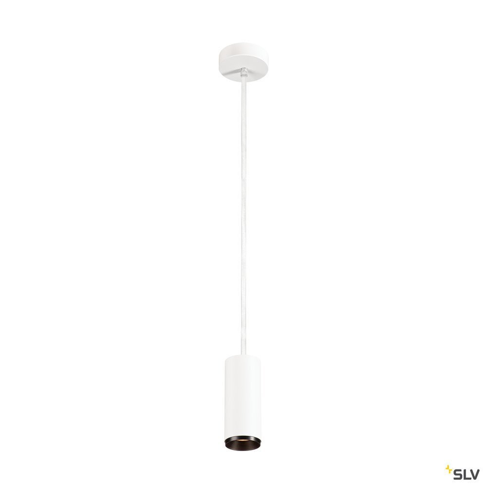 SLV NUMINOS Numinos® PD dali S, indoor led pendellamp wit/zwart 3000 K 60°