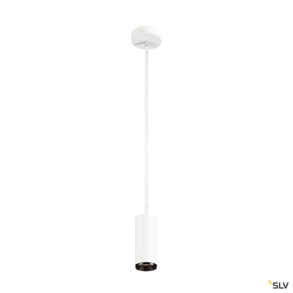 SLV NUMINOS Numinos® PD dali S, indoor led pendellamp wit/zwart 4000 K 60°