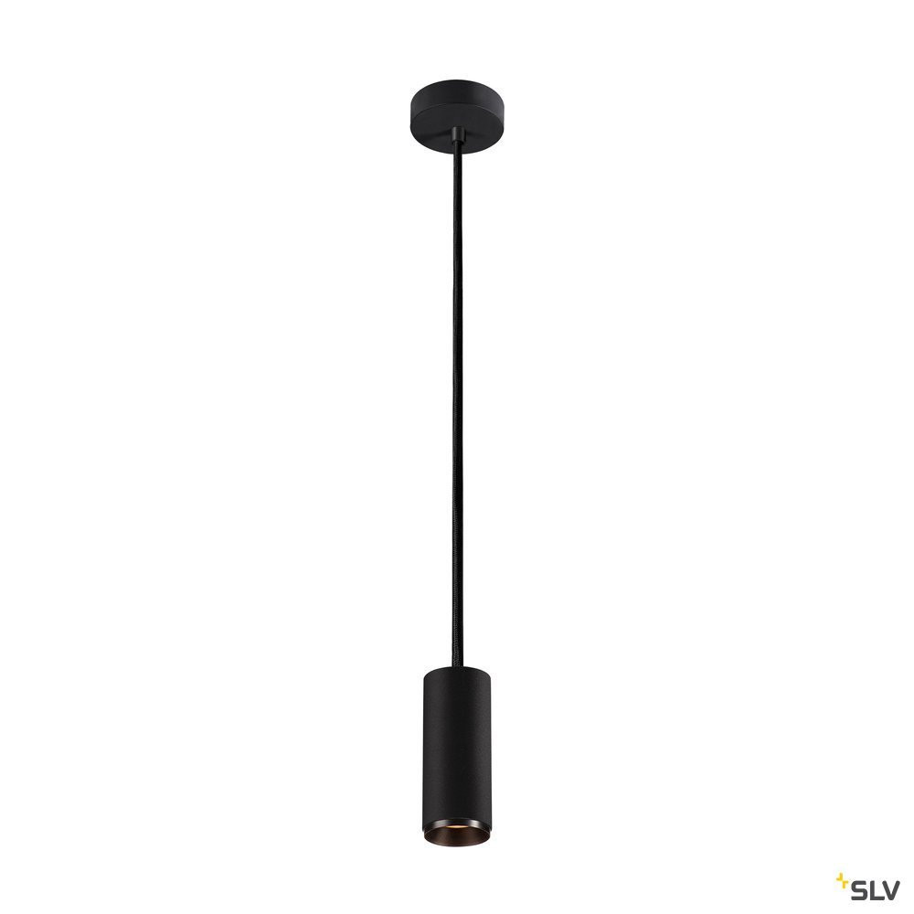SLV NUMINOS Numinos® PD dali S, indoor led pendellamp zwart/zwart 2700 K 60°
