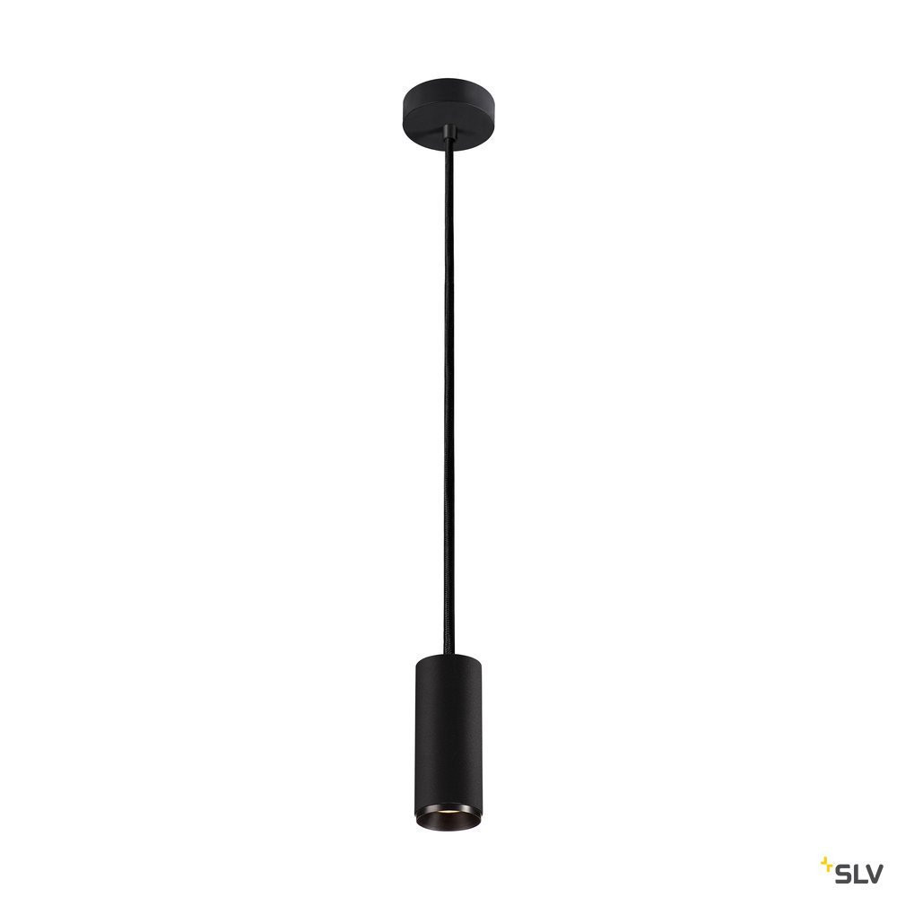 SLV NUMINOS Numinos® PD dali S, indoor led pendellamp zwart/zwart 4000 K 24°