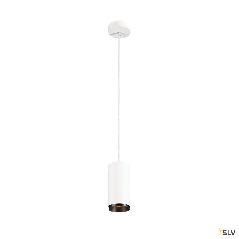 SLV NUMINOS Numinos® PD phase M, indoor led pendellamp wit/zwart 3000 K 24°
