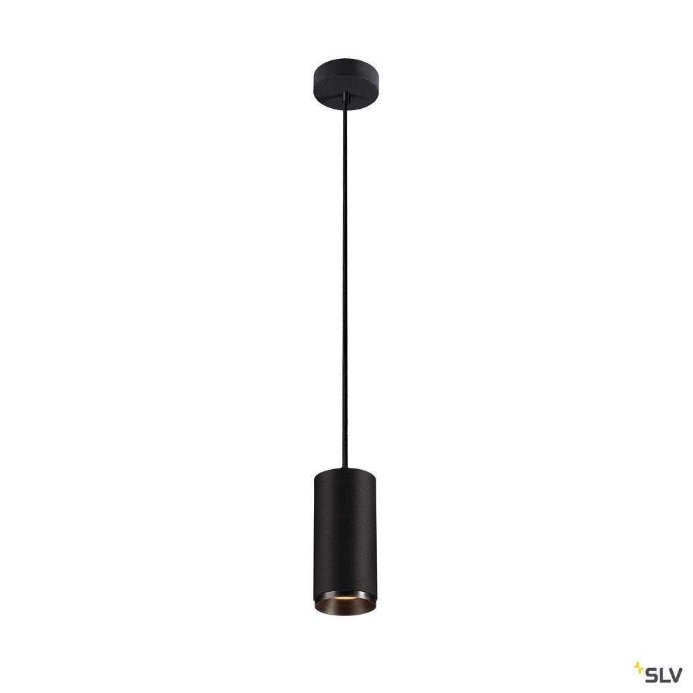 SLV NUMINOS Numinos® PD phase M, indoor led pendellamp zwart/zwart 2700 K 36°