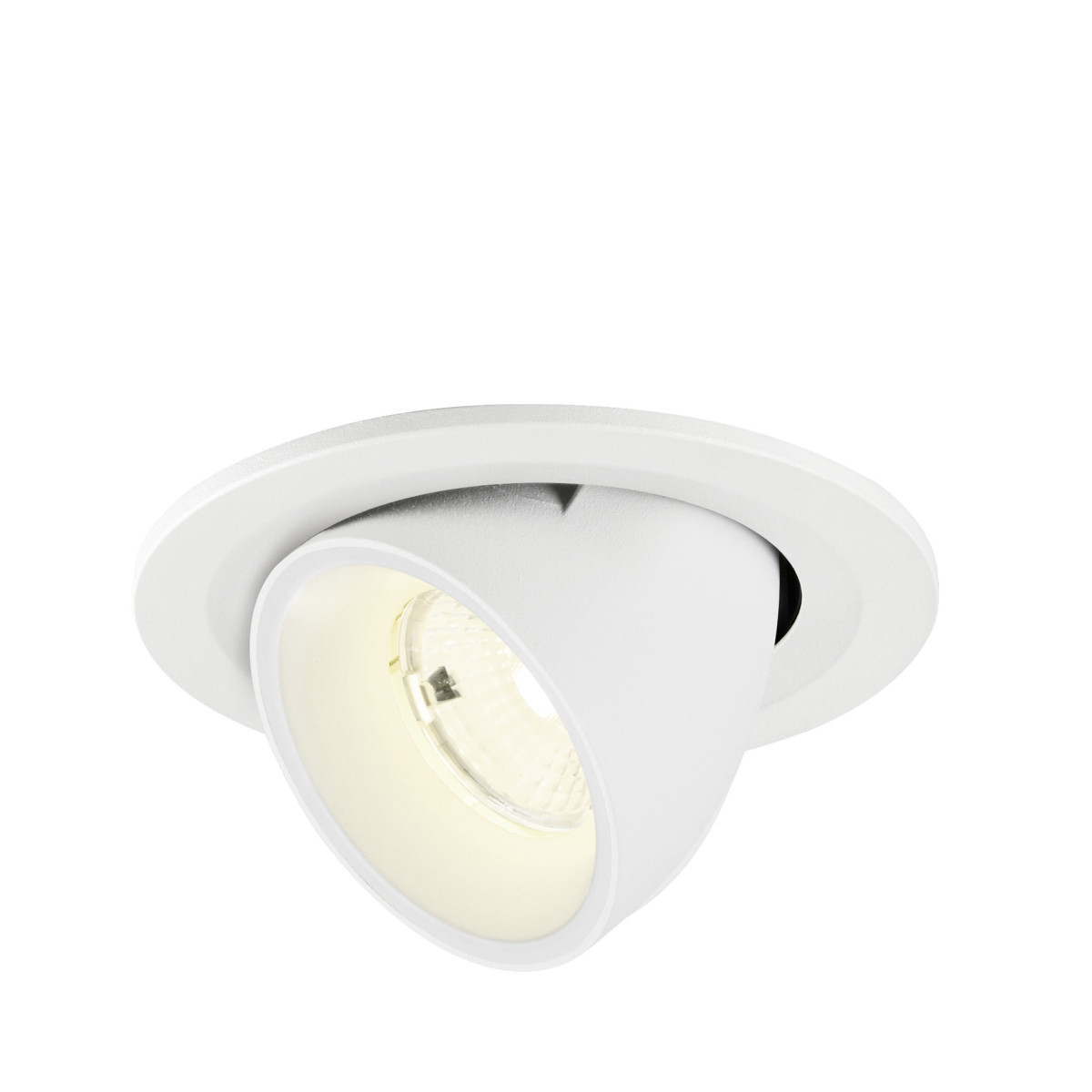 SLV NUMINOS Numinos® Gimble S, plafondinbouwarmatuur, 4000 K, 55°, ip20, rond, wit