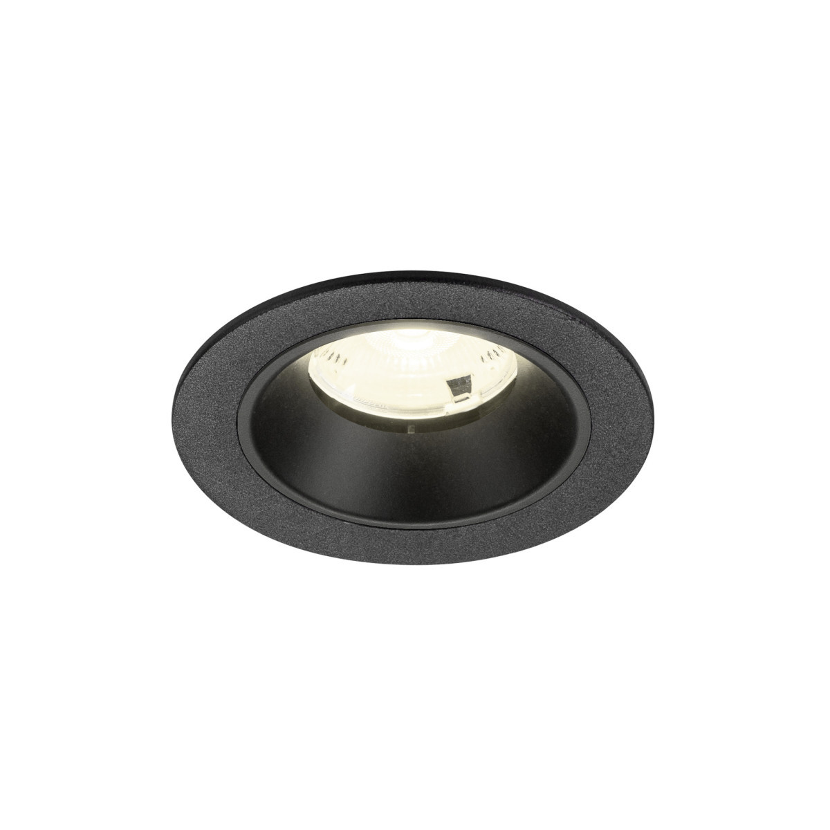 SLV NUMINOS Numinos® S, plafondinbouwarmatuur 4000K, 20°, ip20, rond, zwart