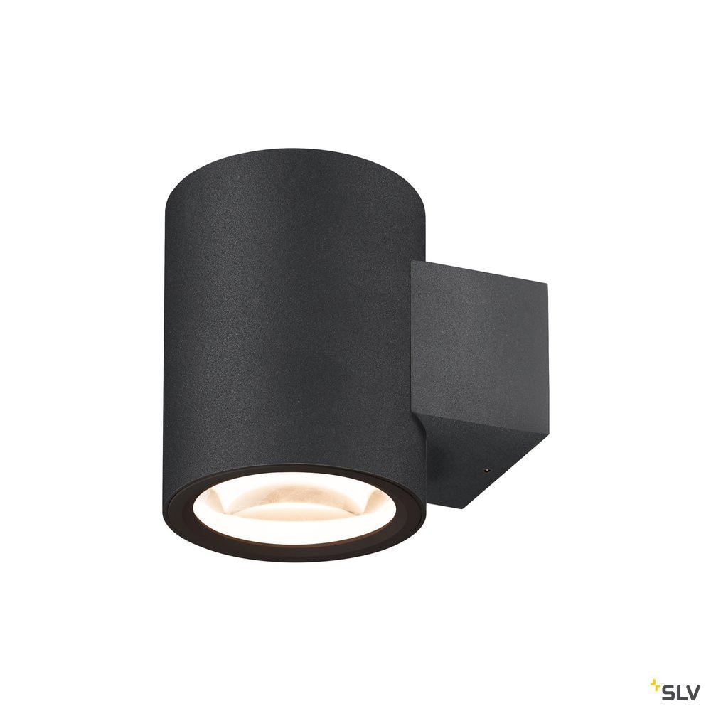 SLV OCULUS Oculus Up/down WL, indoor led wandopbouwlamp zwart dim-to-warm 2000-30