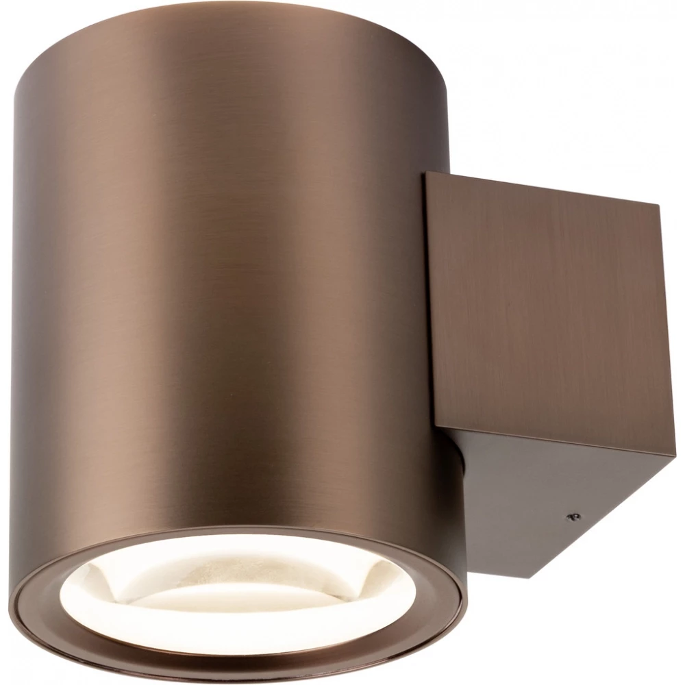 SLV Oculus wand up/down PVD koper 2X led 2000-3000K DTW