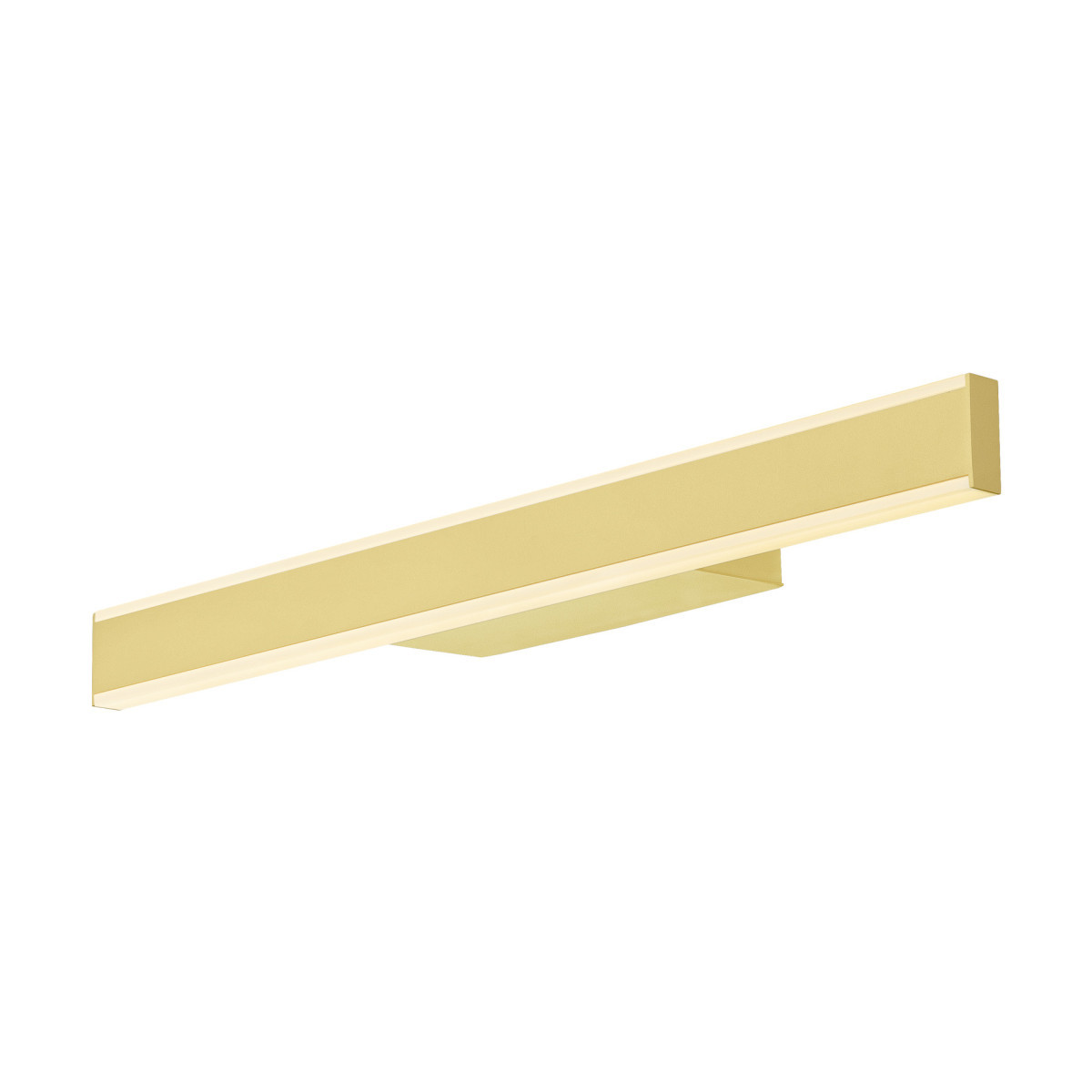 SLV ONE One Linear 50, wandopbouwarmatuur, up/down, 2700/3000K, phase, messing