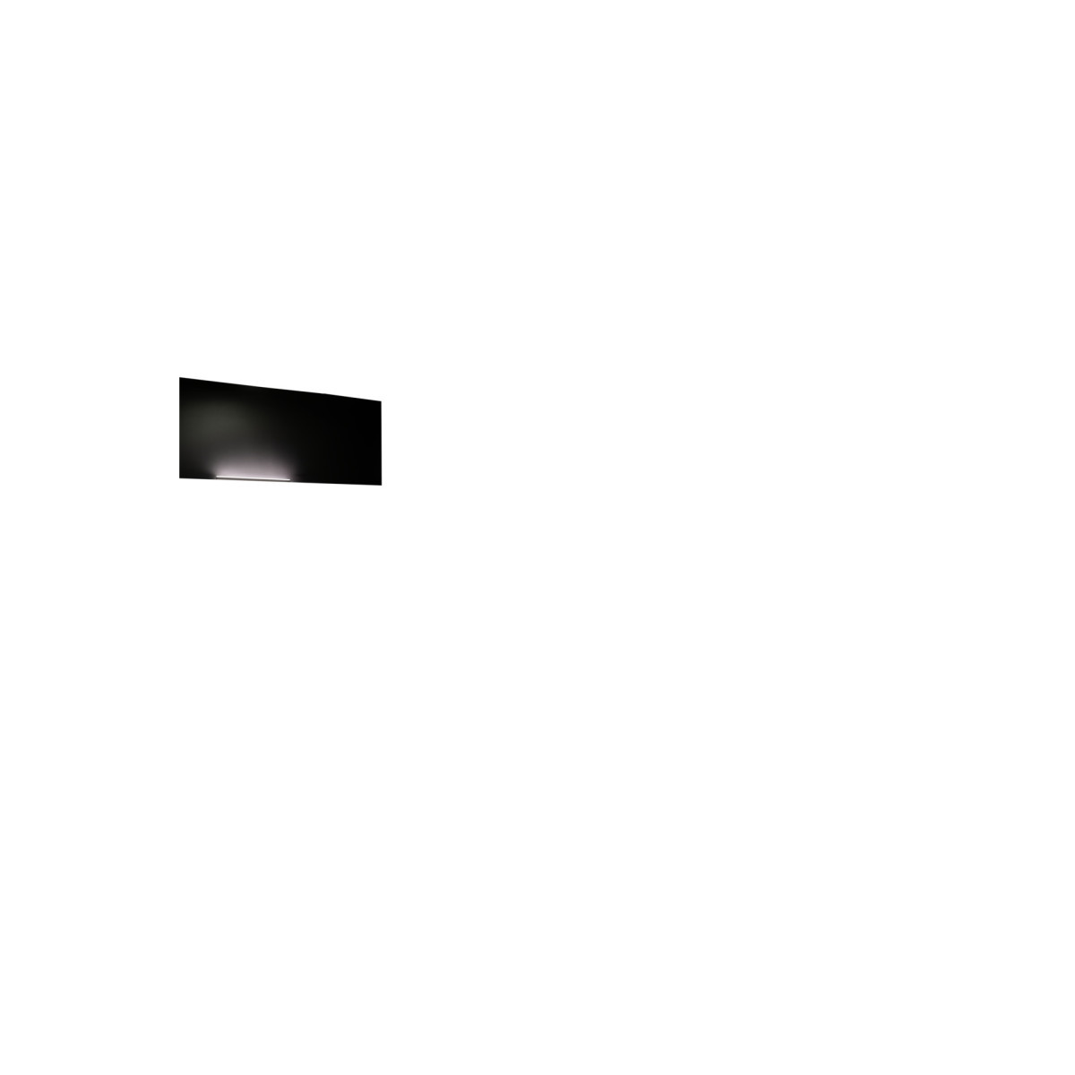 SLV ONE One Linear 70, wandopbouwarmatuur, up/down, 2700/3000K, phase, zwart