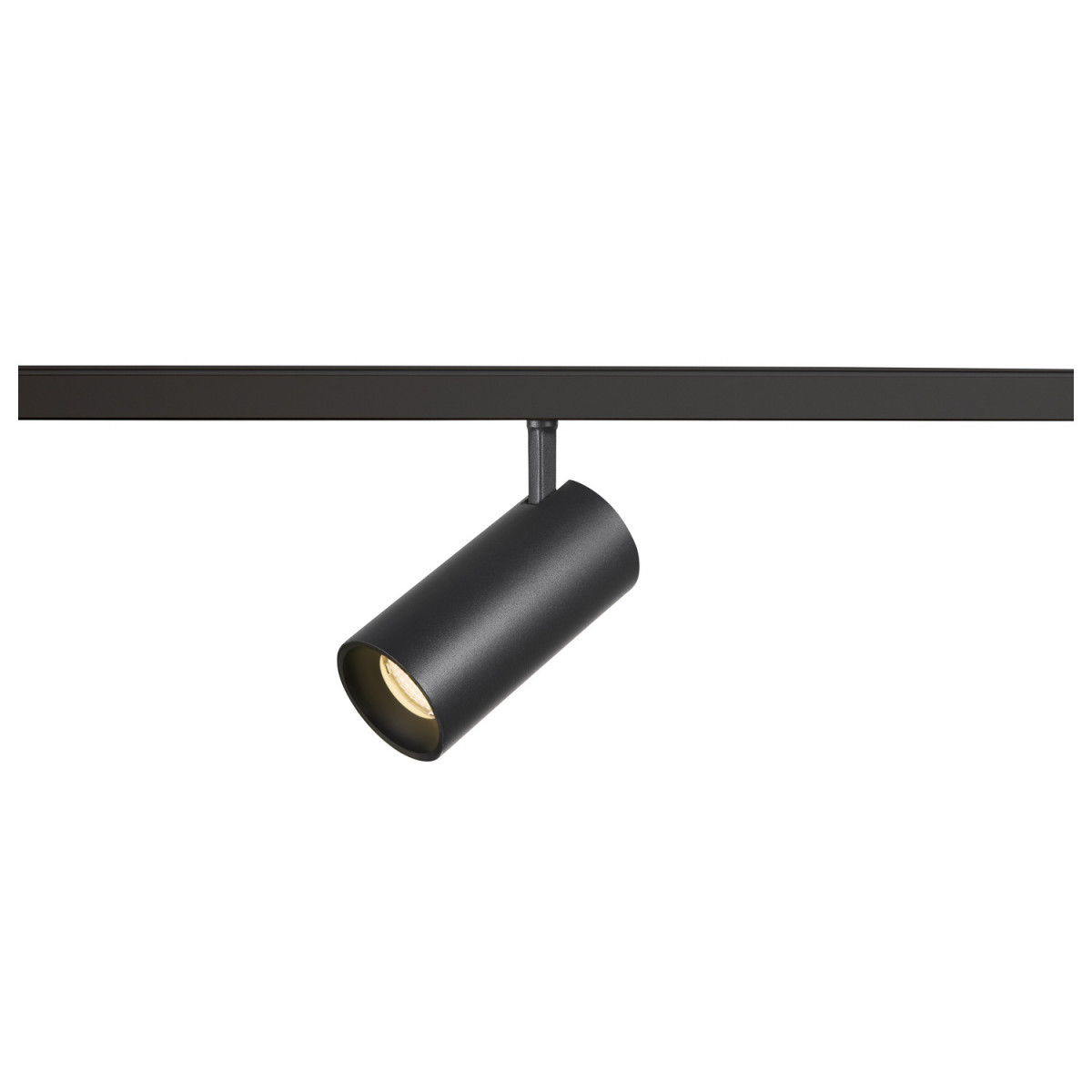 SLV 48V SYSTEM Numinos® S 48V track dali, spot, zwart/zwart, 16W, 1030LM, 3000K, cri