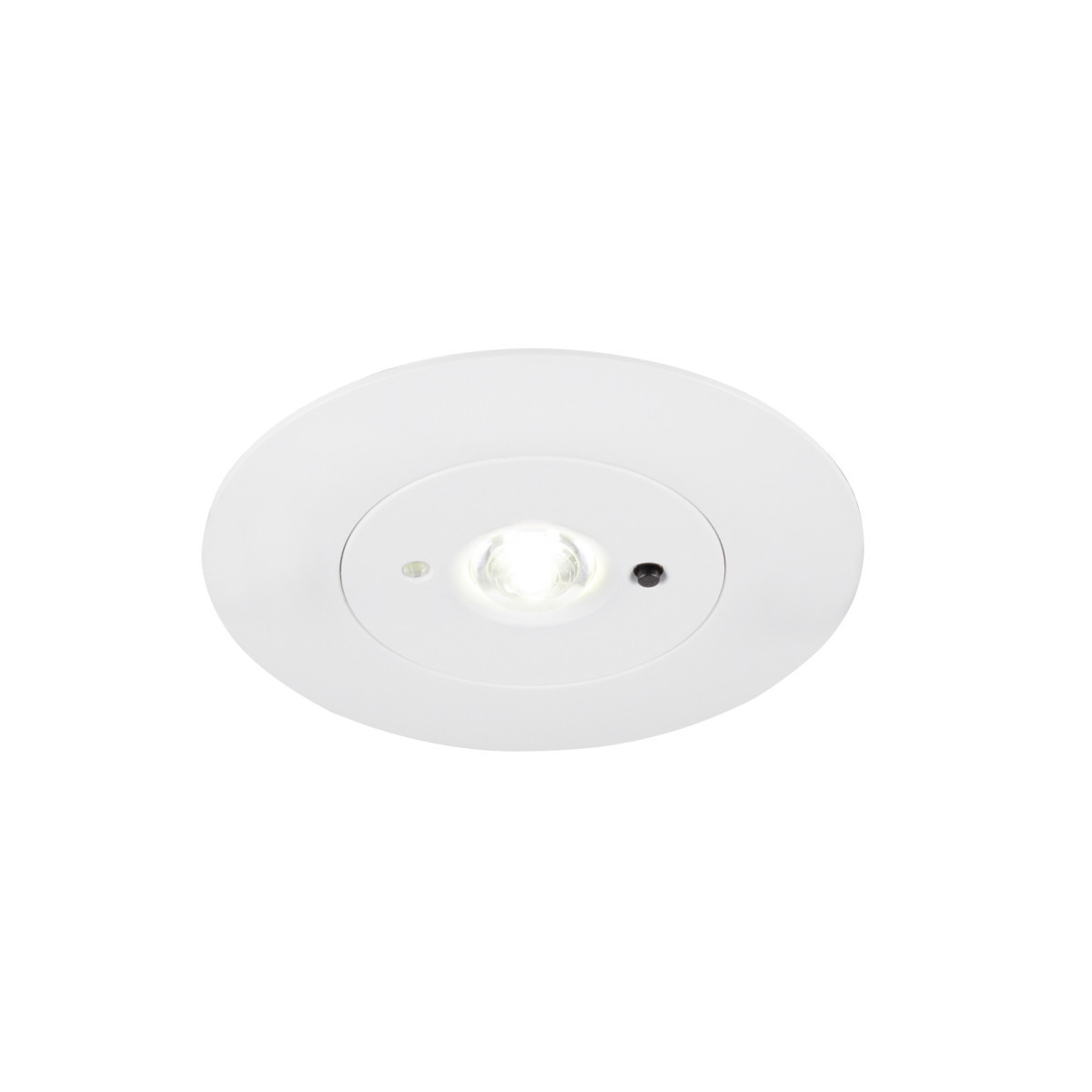 SLV P-LIGHT P-Light, recessed ceiling light, round, 6500K, 5W, white