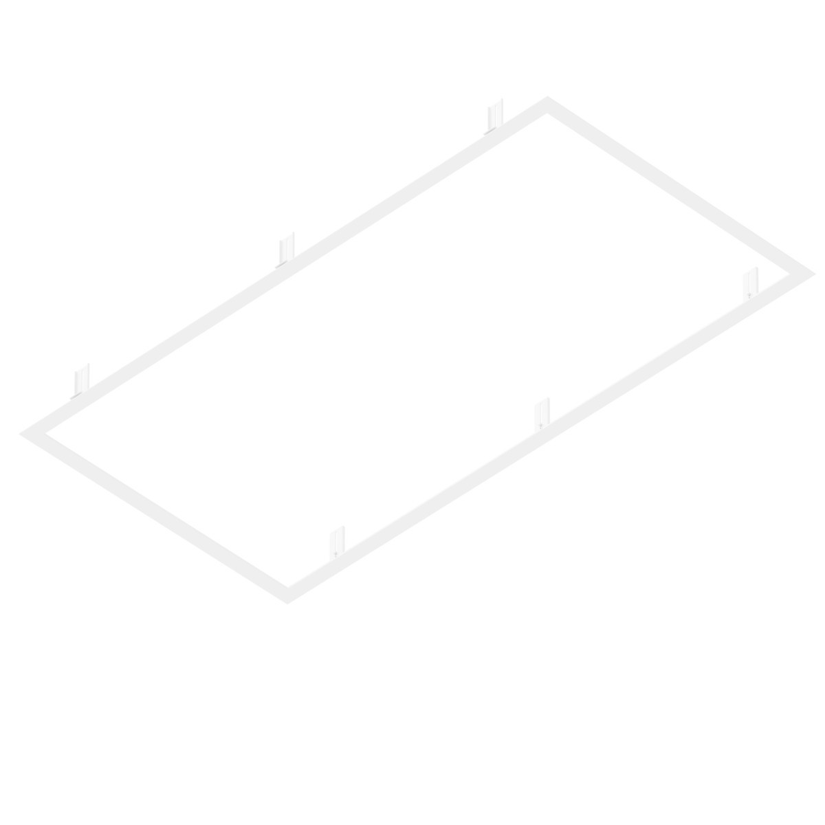 SLV PANEL P Recessed Mounting frame, 1200/600 WH