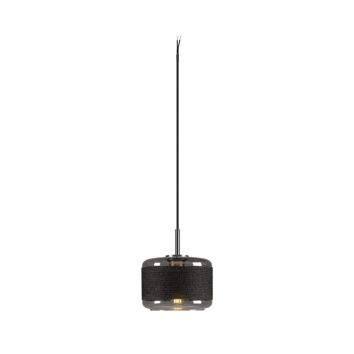 SLV PANTILO Pantilo Rope 19, pendelarmatuur, 250 CM, e27, 15 W, zilver