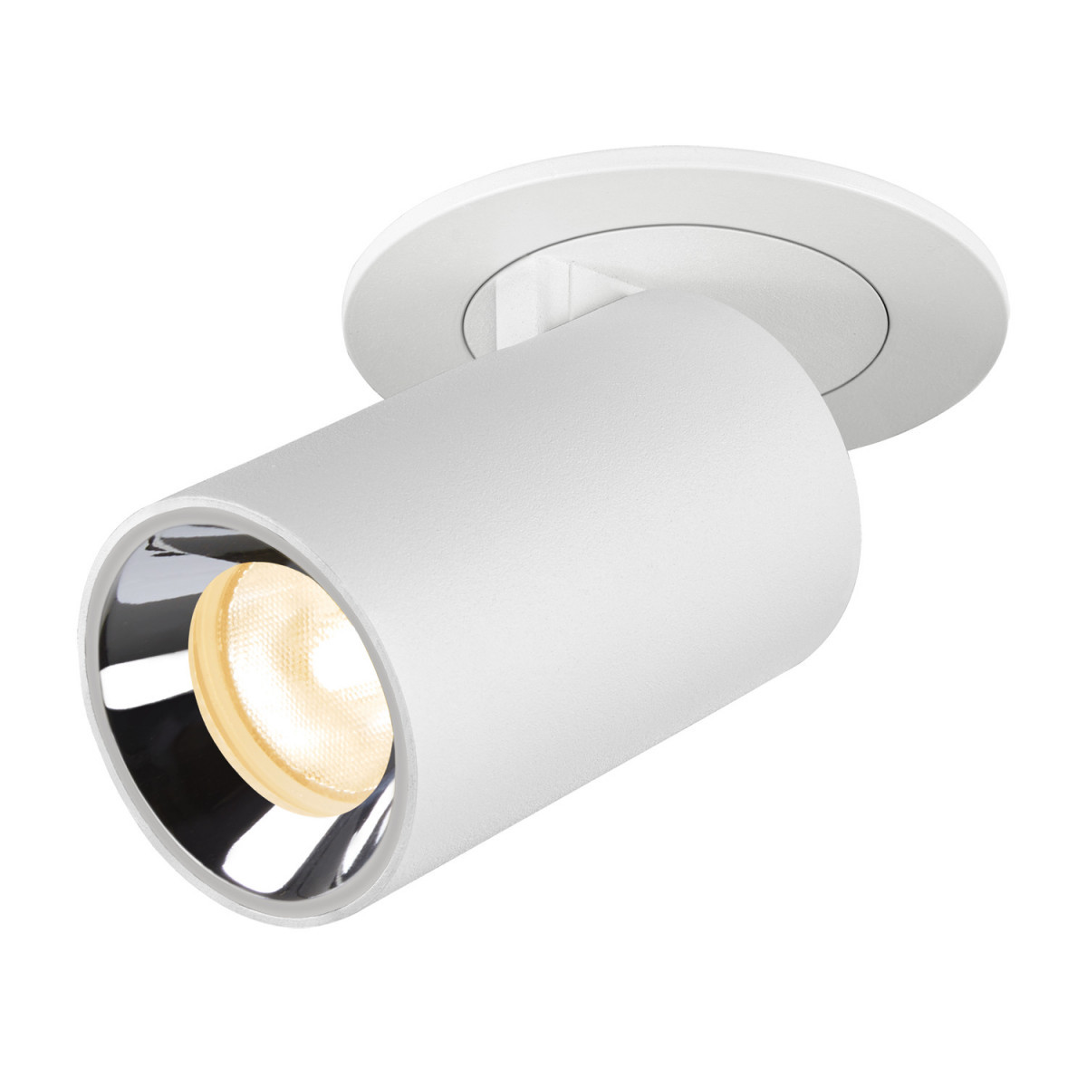 SLV NUMINOS Numinos Projector XS, plafondinbouwarmatuur, 3000K 20°, cilindrisch, W