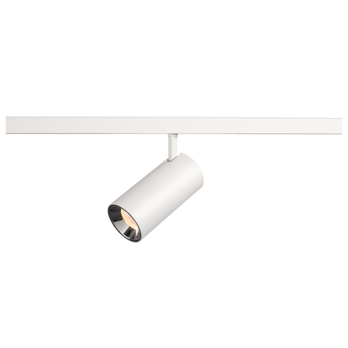 SLV 48V SYSTEM Numinos® S 48V track dali, spot, wit/chroom, 16W, 980LM, 2700K, cri >9