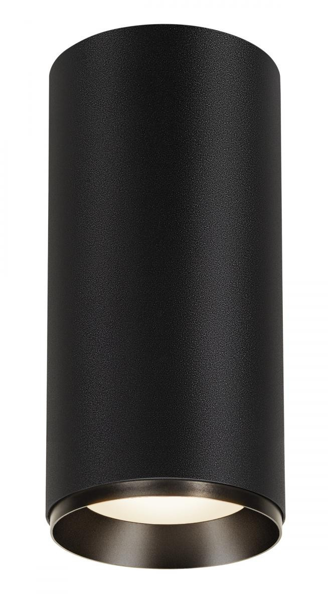 SLV NUMINOS Numinos® Dali XL, plafondopbouwarmatuur zwart 36W 4000K 60°