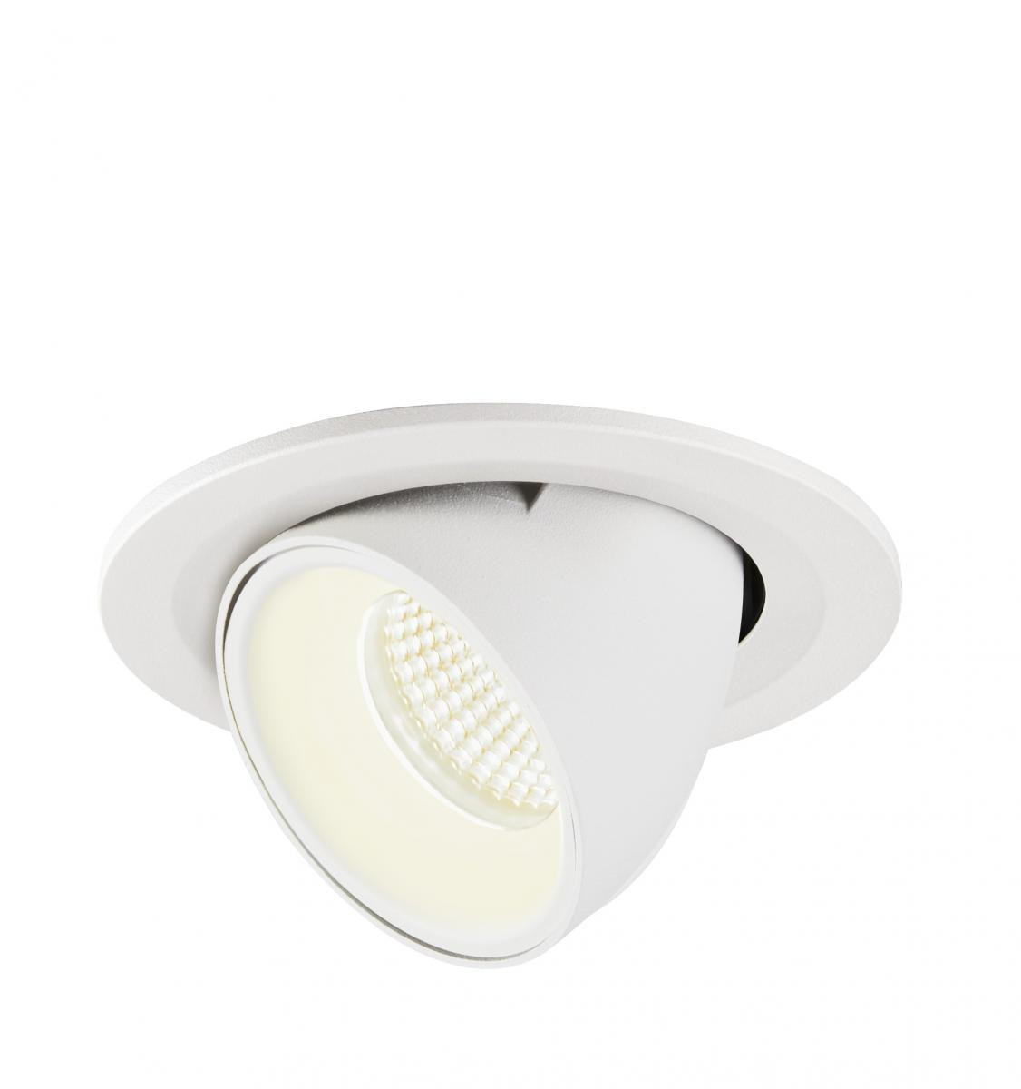SLV NUMINOS Numinos® Gimble S, plafondinbouwarmatuur wit 4000K 20°