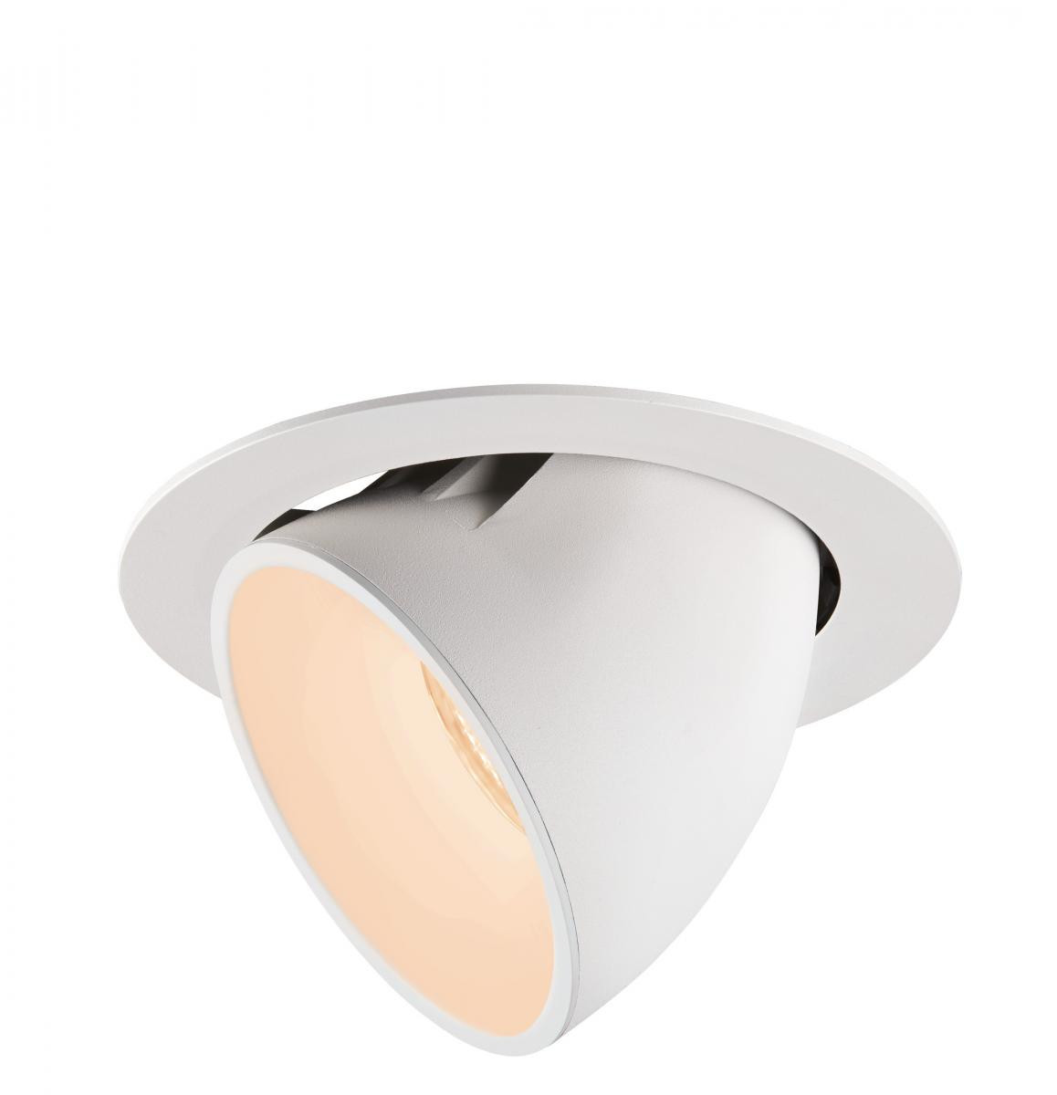SLV NUMINOS Numinos® Gimble XL, plafondinbouwarmatuur wit 2700K 20°