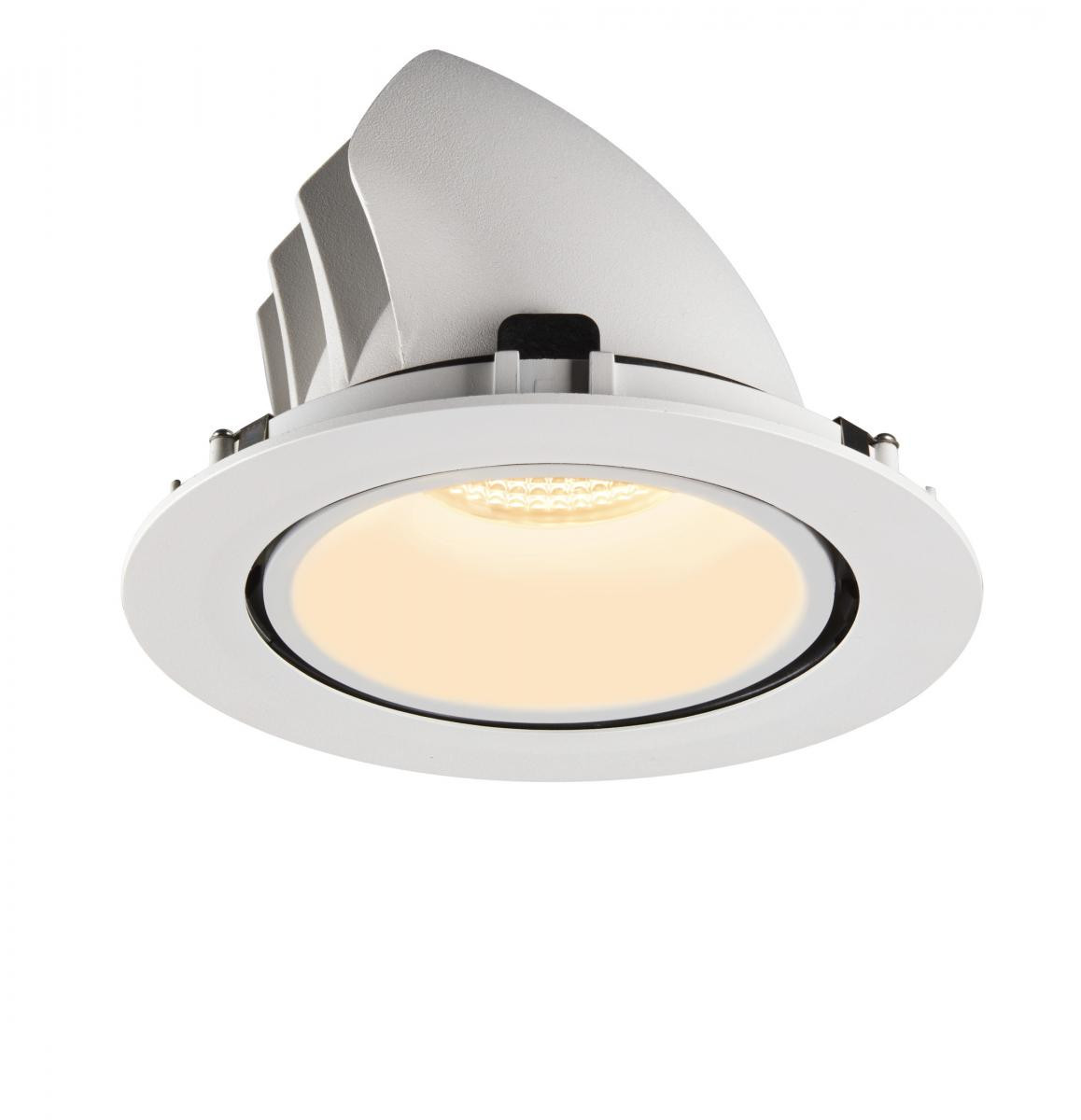 SLV NUMINOS Numinos® Gimble XL, plafondinbouwarmatuur wit 3000K 55°