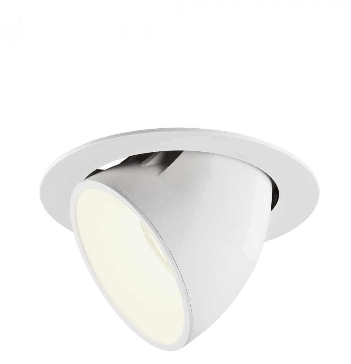 SLV NUMINOS Numinos® Gimble XL, plafondinbouwarmatuur wit 4000K 20°