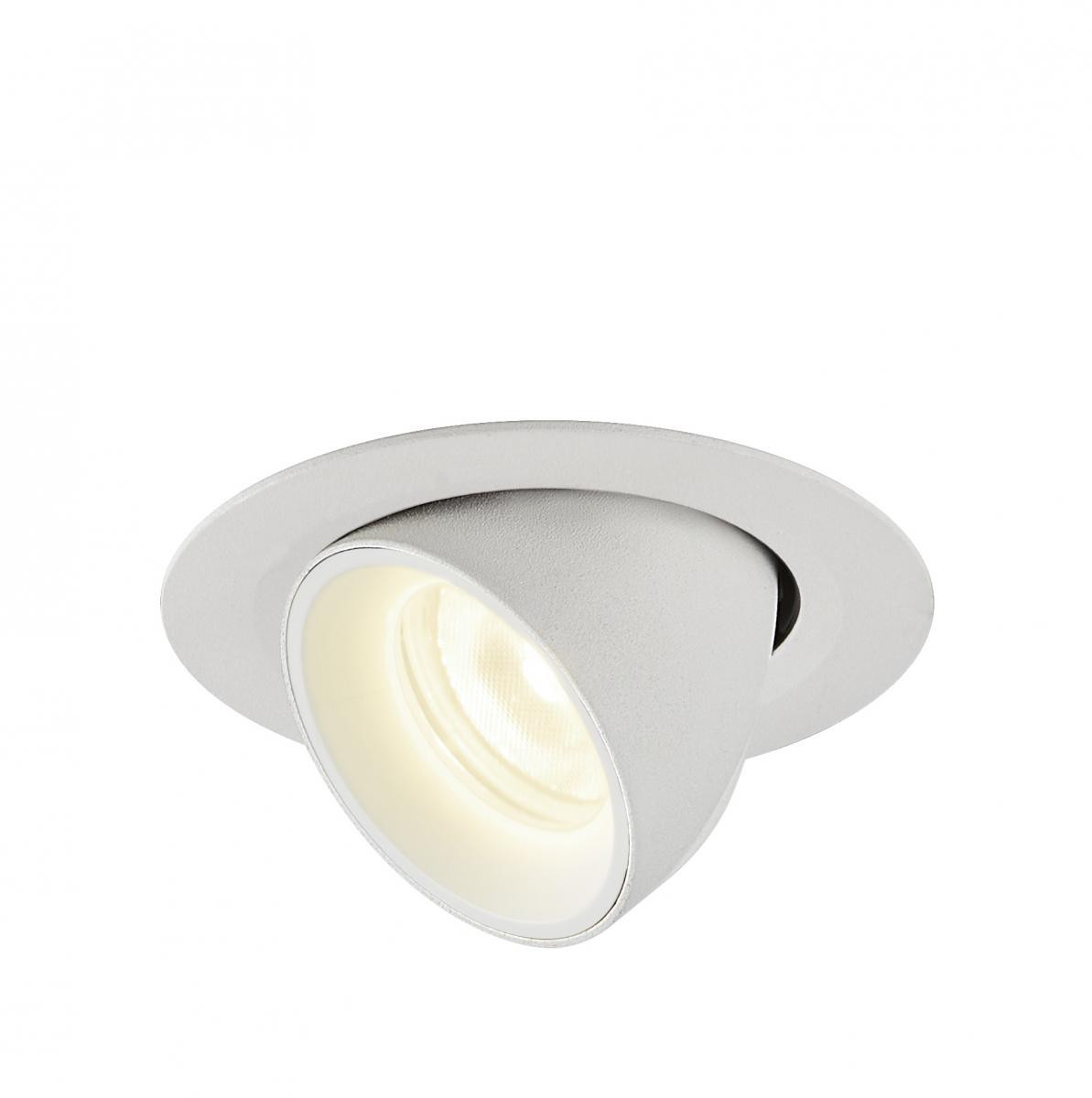 SLV NUMINOS Numinos® Gimble XS, plafondinbouwarmatuur wit 4000K 20°