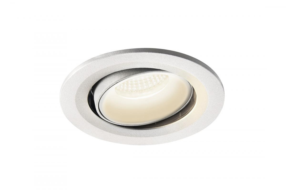 SLV NUMINOS Numinos® Move S, plafondinbouwarmatuur wit 4000K 55°