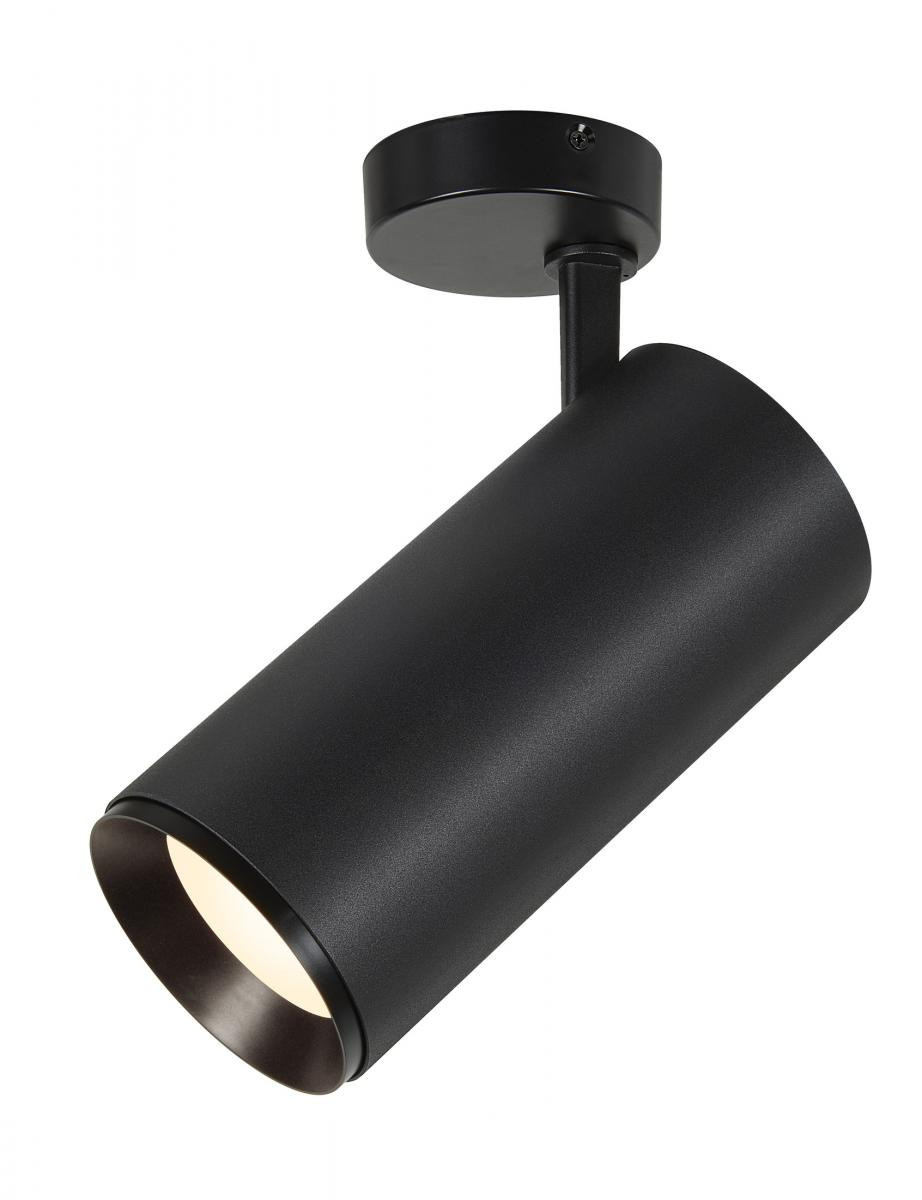 SLV NUMINOS Numinos® Spot dali XL, plafondopbouwarmatuur zwart 36W 4000K 24°