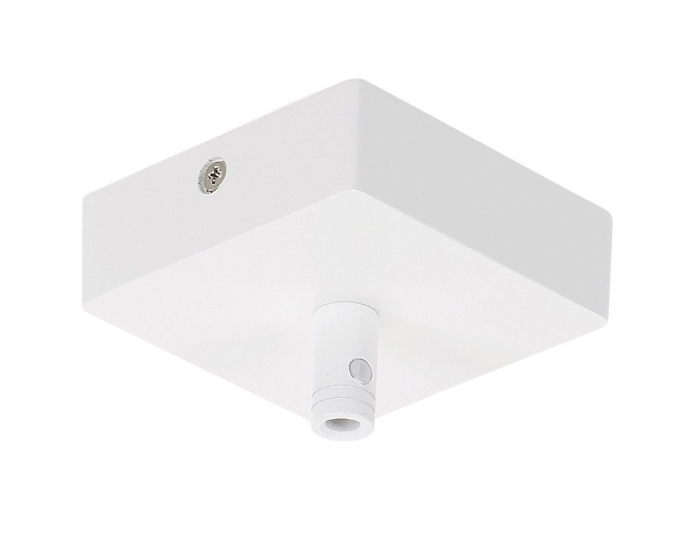 SLV Glenos plafondrozet trekontlasting wit aluminium
