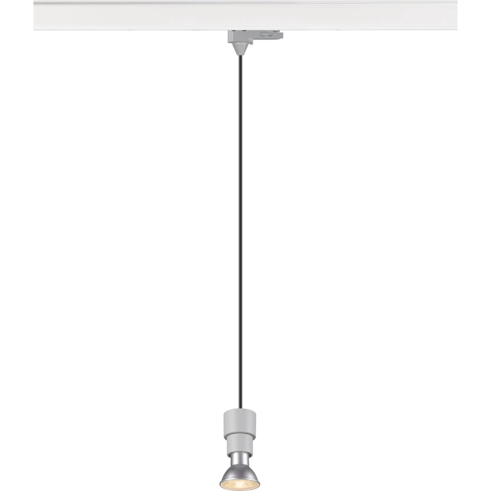 SLV Puri 2.0 basic pendel 3-fase dome grijs 1X gu10