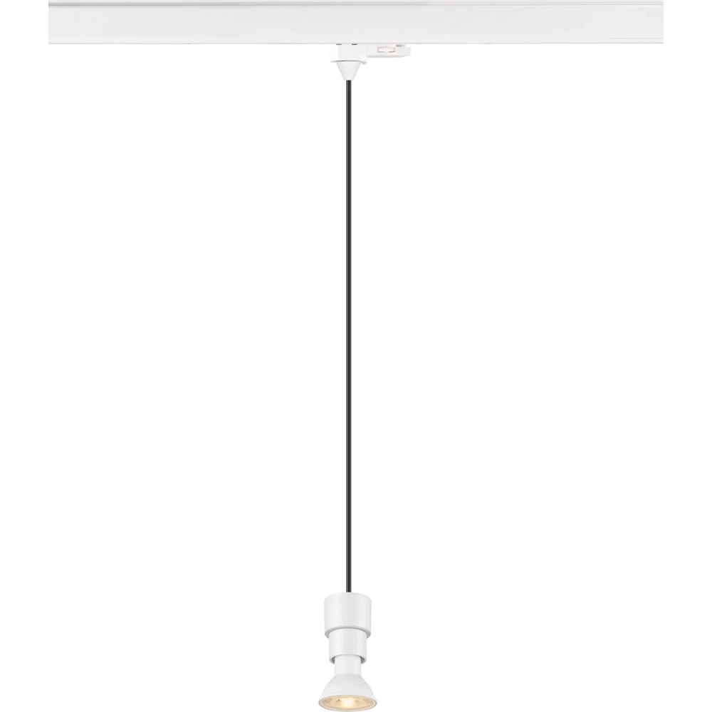 SLV Puri 2.0 basic pendel 3-fase dome zwart 1X gu10