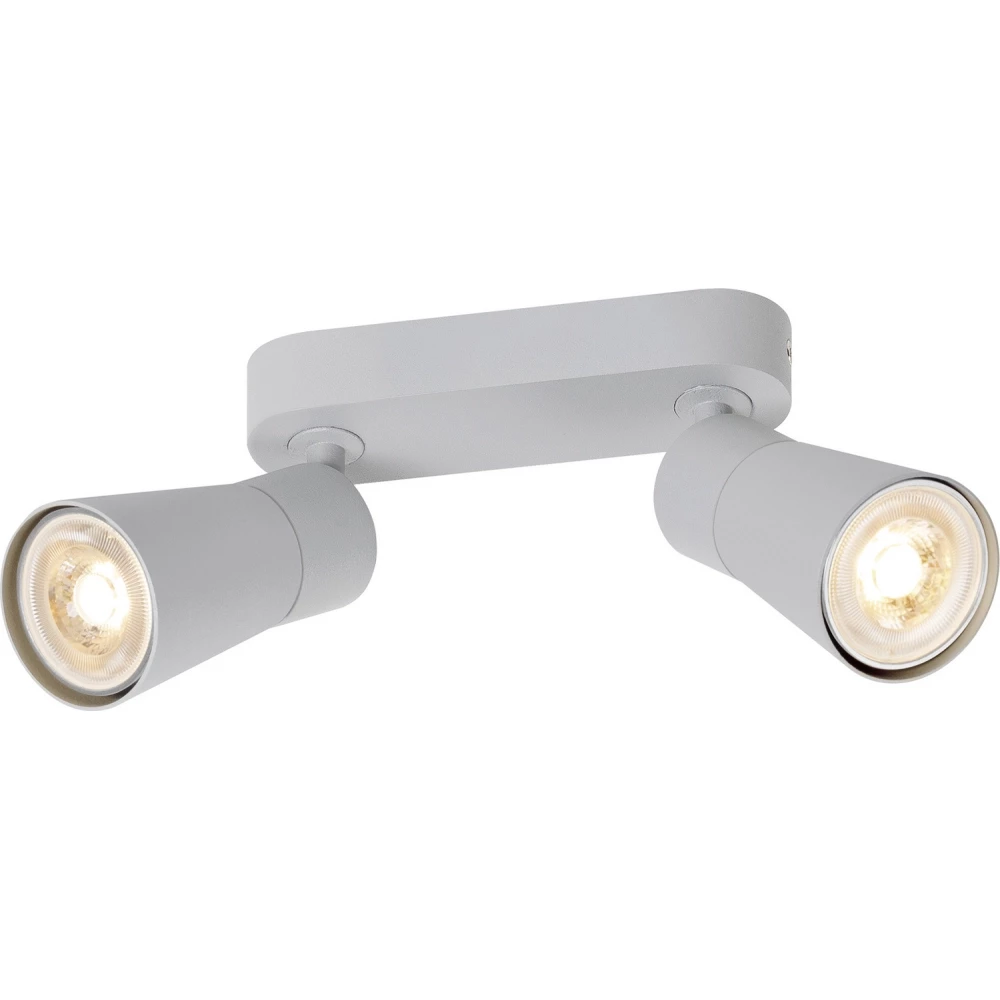 SLV Puri 2.0 cone CW double long GR/GR 2X gu10