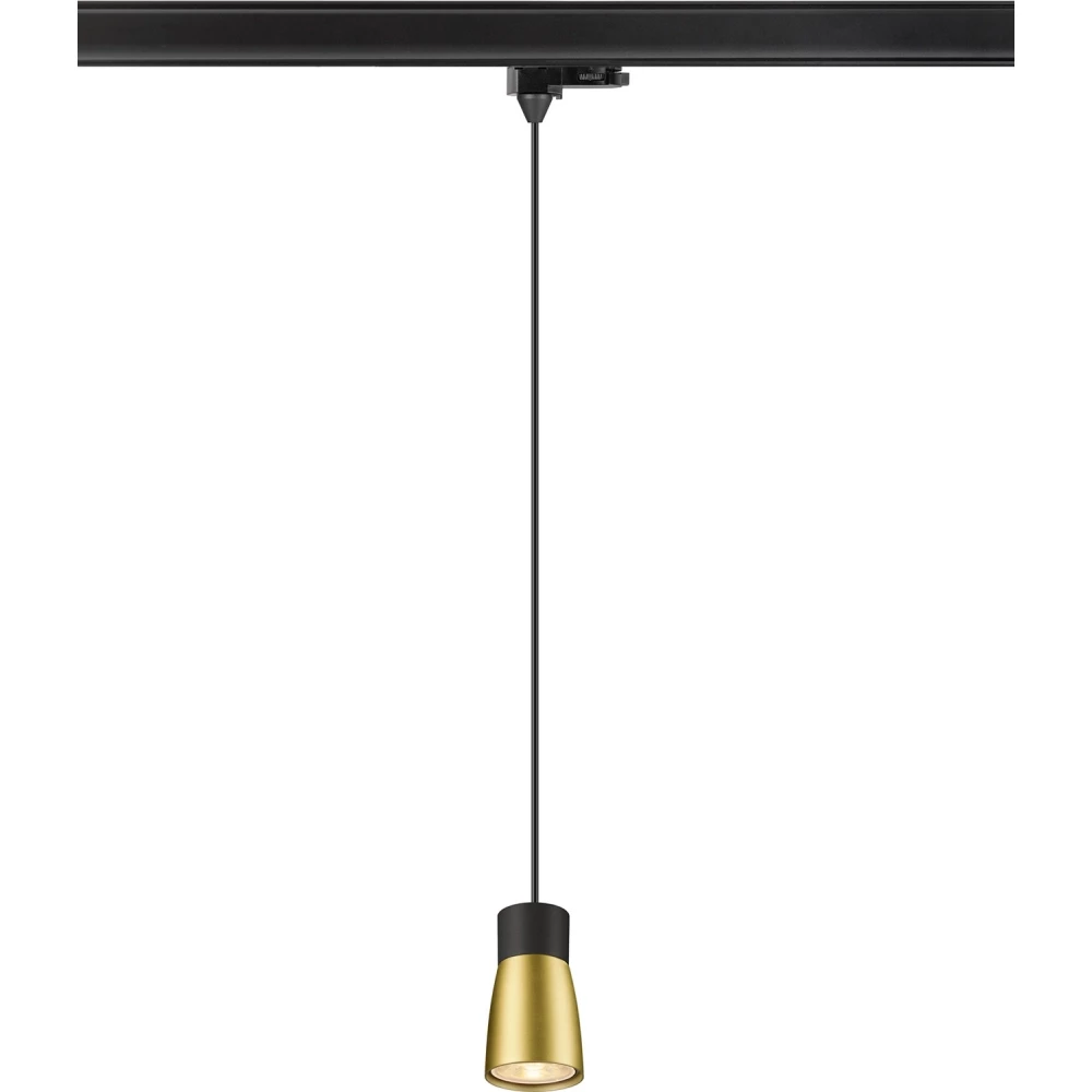 SLV Puri 2.0 dome pendel 3-fase ZW/go 1X gu10