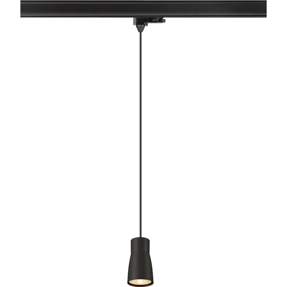 SLV Puri 2.0 dome pendel 3-fase ZW/ZW 1X gu10