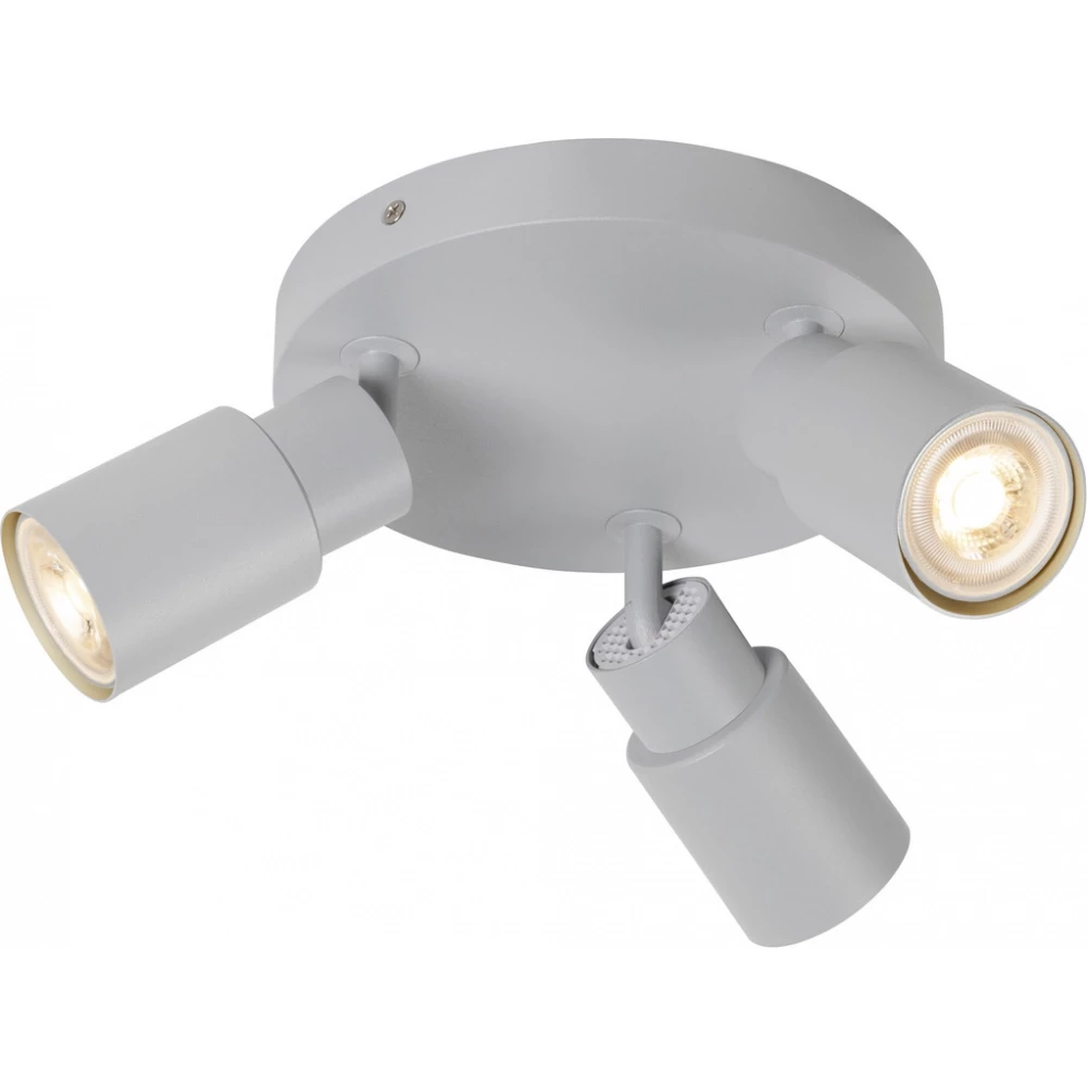 SLV Puri 2.0 tube CW triple round GR/GR 3X gu10