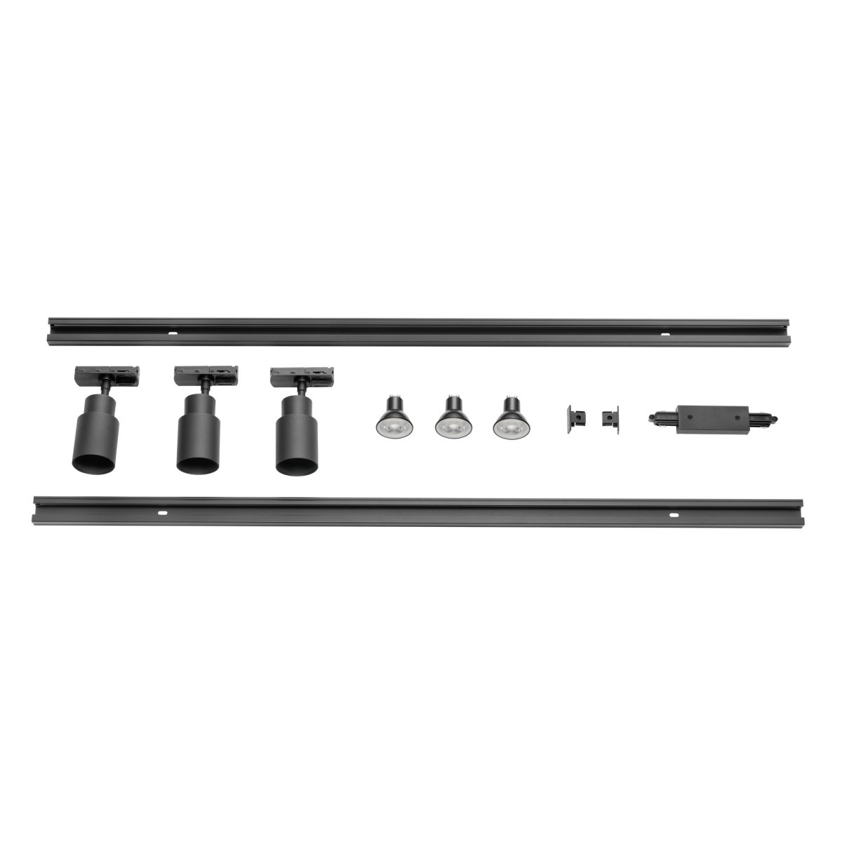 SLV PURI Puri 2.0, 1PH, triple track set, qpar51, zwart