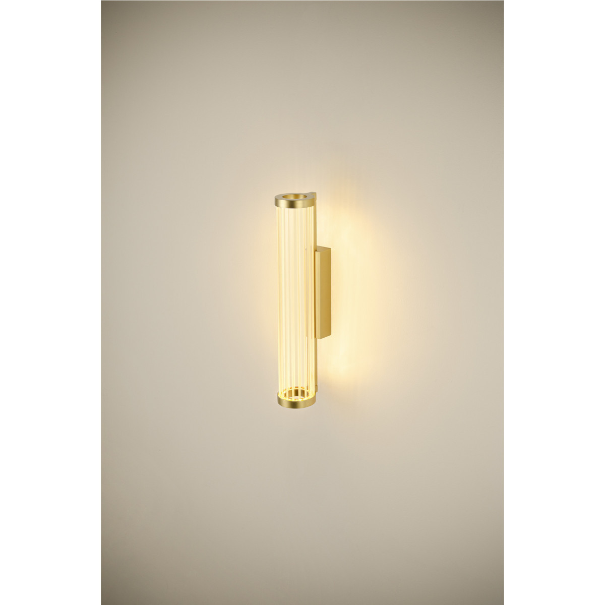 SLV QUIMERA Quimera, wandopbouwarmatuur, 2700/3000K, phase, geborsteld messing