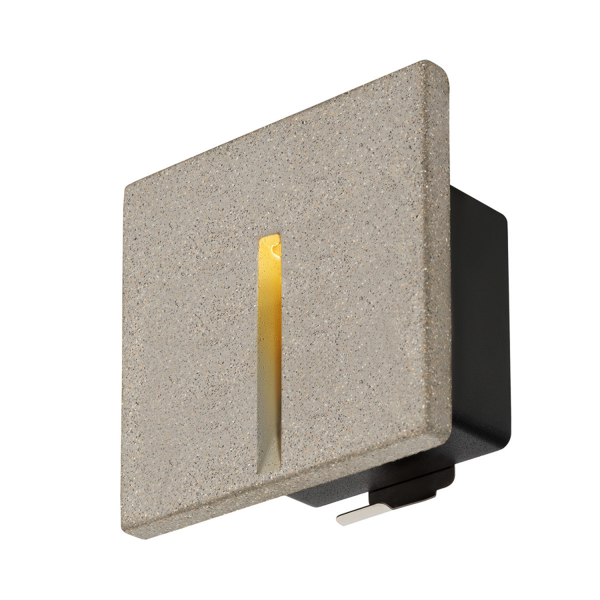 SLV CONCRETO Concreto El, wandinbouwarmatuur grijs, 3.2W, 15LM, 3000K