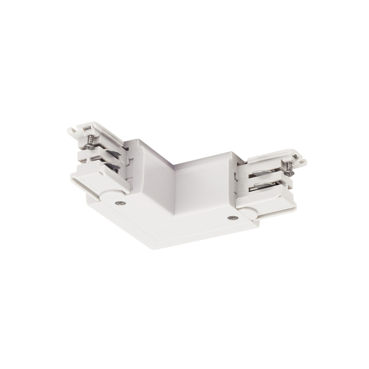 SLV S-TRACK SYSTEM S-Track L-verbinder, aarding binnen, met voedingsmogelijkheid, phase,