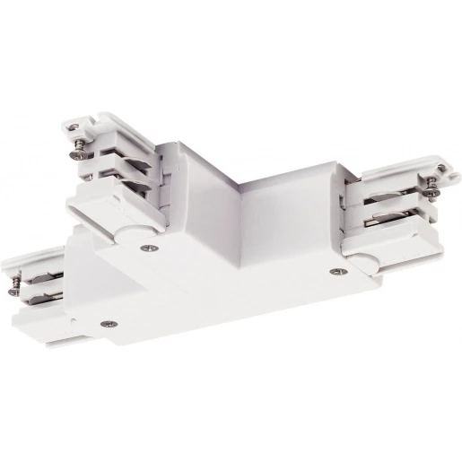 SLV S-TRACK SYSTEM S-Track T-verbinder, rechts, aarding binnen, met voedingsmogelijkheid,