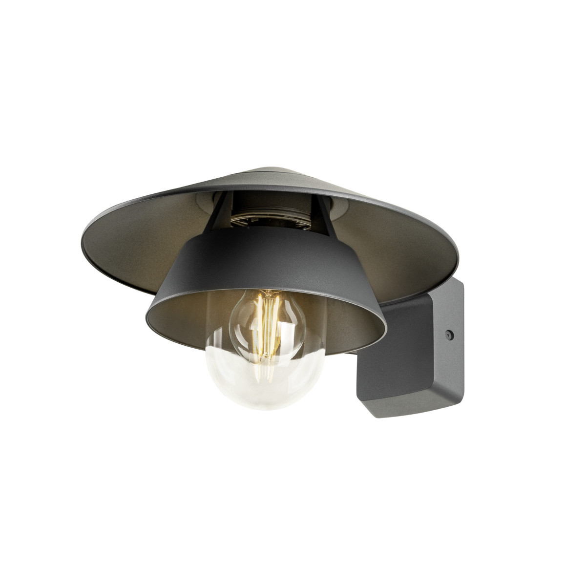 SLV SEJERO Sejero, wandlamp, e27, 1 X maximaal 15 W, antraciet