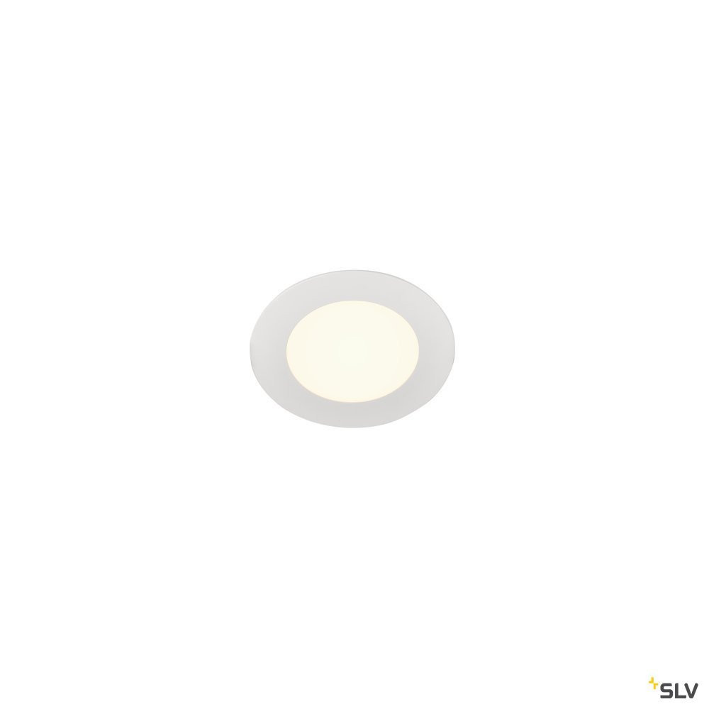 SLV SENSER Senser 12 DL, indoor led plafondinbouwlamp rond wit 4000 K