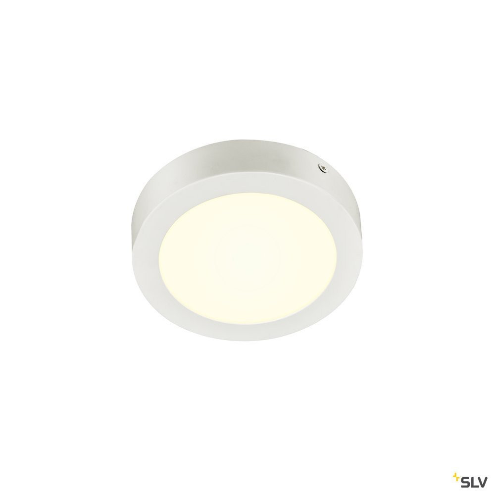 SLV SENSER Senser 18 CW, indoor led wand- en plafondopbouwlamp rond wit 4000 K