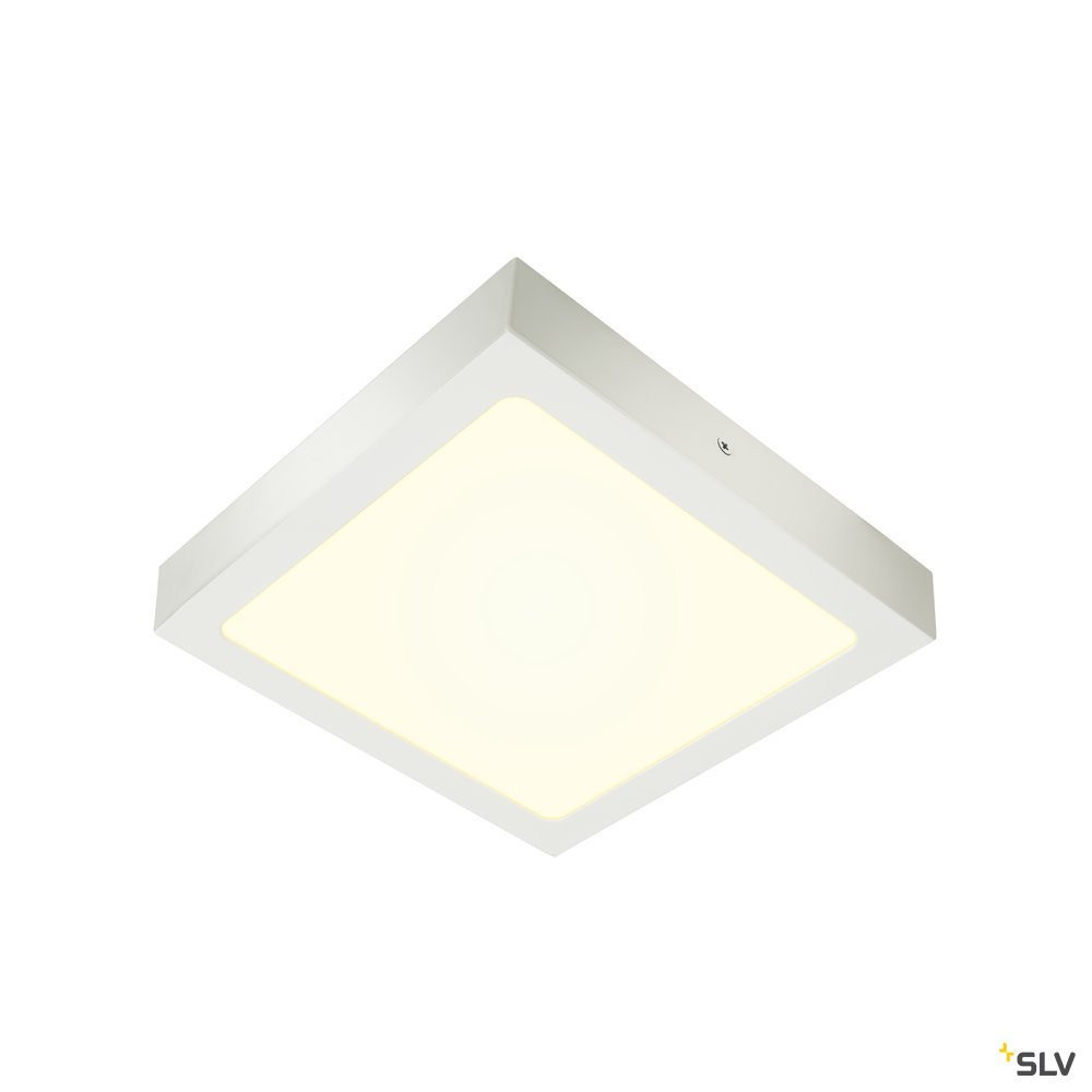 SLV SENSER Senser 24 CW, indoor led wand- en plafondopbouwlamp rechthoekig wit 40