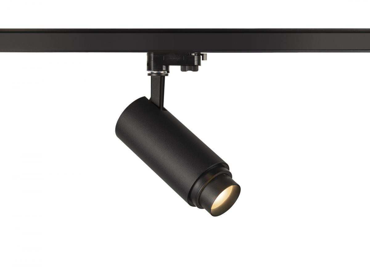 SLV NUMINOS Numinos® Zoom M phase, 3-fase spot zwart 20W 3000K 15-60°