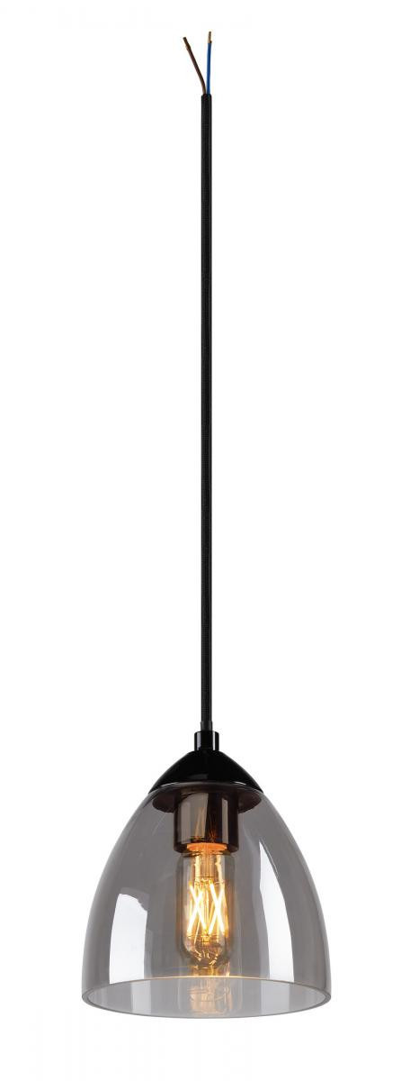 SLV PARA CONE Para Cone GL gu10, pendelarmatuur zwart/transparant