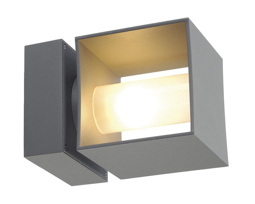 SLV Square armatuur G9 hoogvolt halogeenlamp 120MM ip44