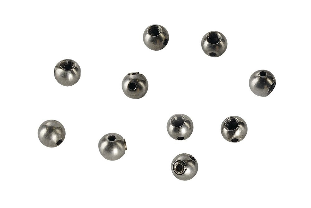 SLV Accessoires stopper voor staalkabel inclusief stifttap m4x5 grijs staal