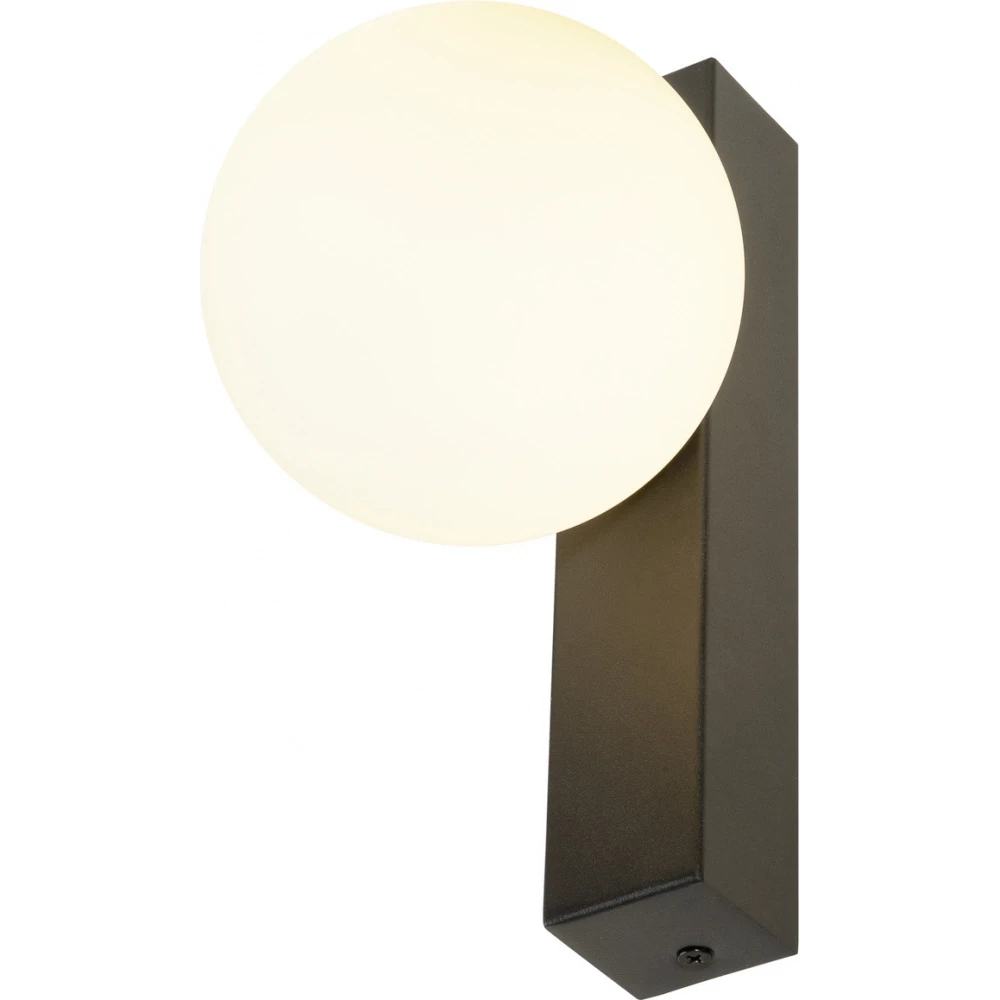 SLV Sun wand vierkant zwart 1X G9