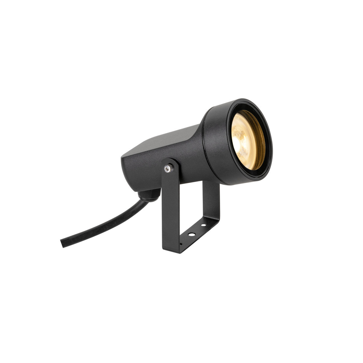 SLV SYNA Syna, grondspieslamp, gu10, 1X max. 10W, ip65, rond, zwart